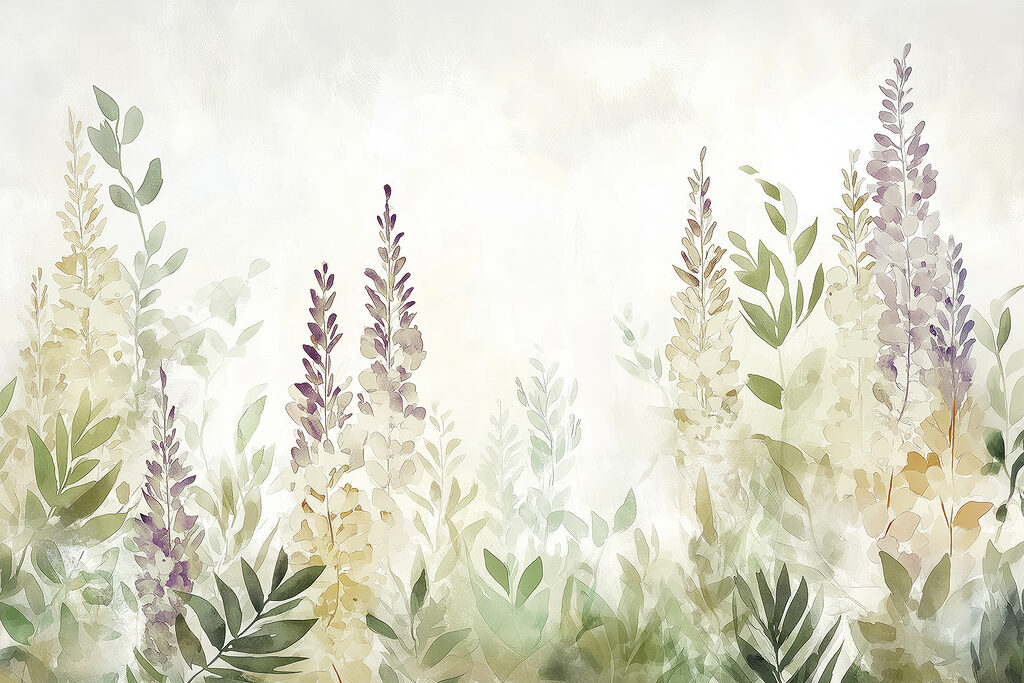 Peinture de fleurs et de feuilles Peinture de fleurs et de feuilles