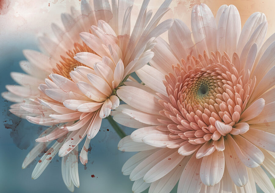 Gros plan sur des fleurs