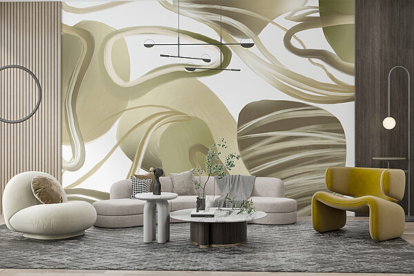 Gros plan sur une peinture Gros plan sur une peinture