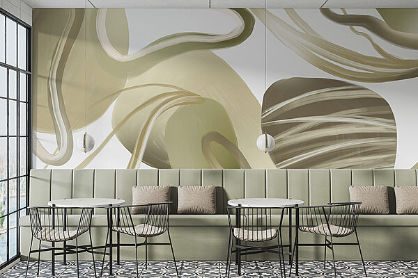 Gros plan sur une peinture Gros plan sur une peinture