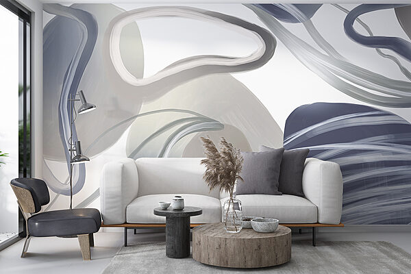 Gros plan sur une peinture Gros plan sur une peinture