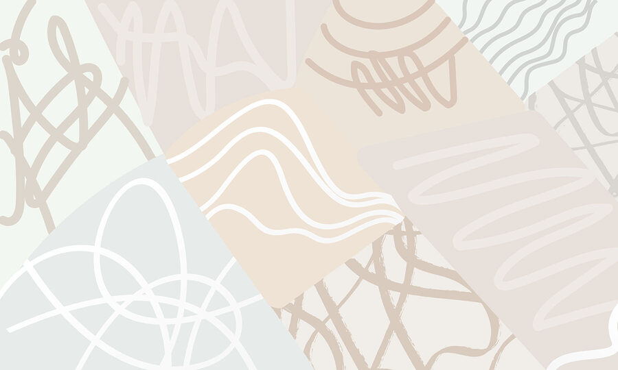 Motifs de lignes et de formes