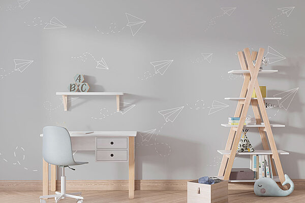 Groupe d'avions en papier Groupe d'avions en papier