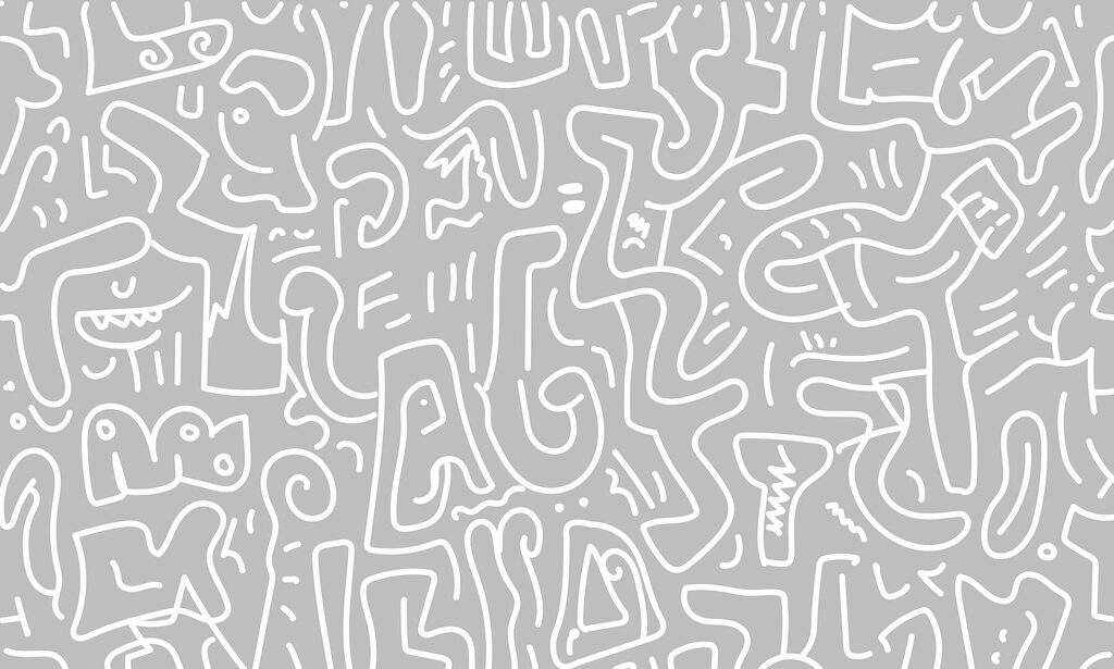 Motif gris et blanc Motif gris et blanc