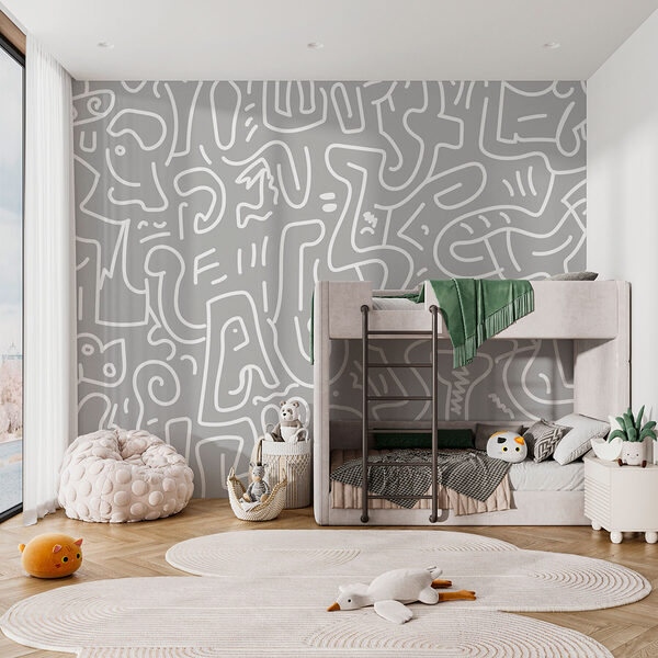 Motif gris et blanc Motif gris et blanc