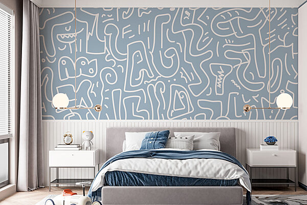 Motif de lignes blanches Motif de lignes blanches