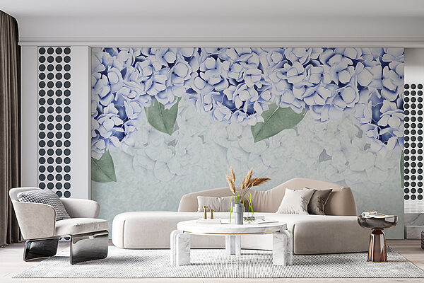 Groupe de fleurs blanches avec des feuilles vertes Groupe de fleurs blanches avec des feuilles vertes