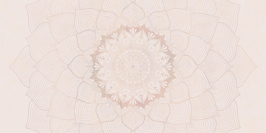 Motif circulaire sur une surface blanche