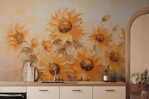 Peinture de tournesols Peinture de tournesols