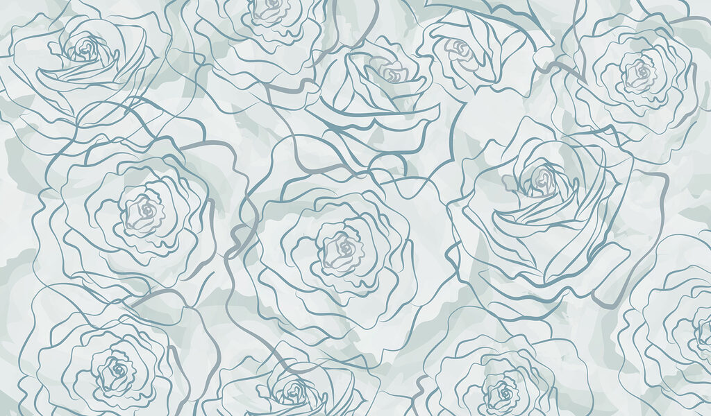 Motif de roses sur fond blanc Motif de roses sur fond blanc