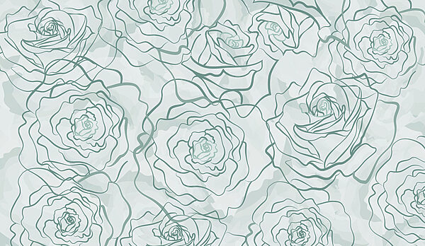 Motif de roses sur fond blanc Motif de roses sur fond blanc