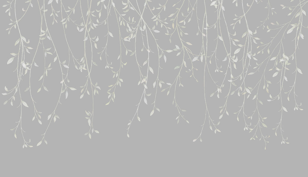 Fond blanc et gris avec des feuilles Fond blanc et gris avec des feuilles