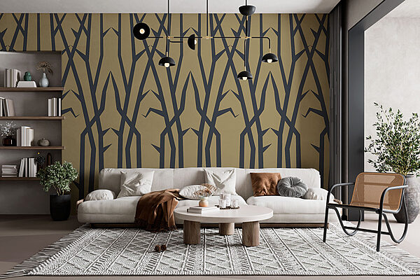 Modèle de branches fines Modèle de branches fines