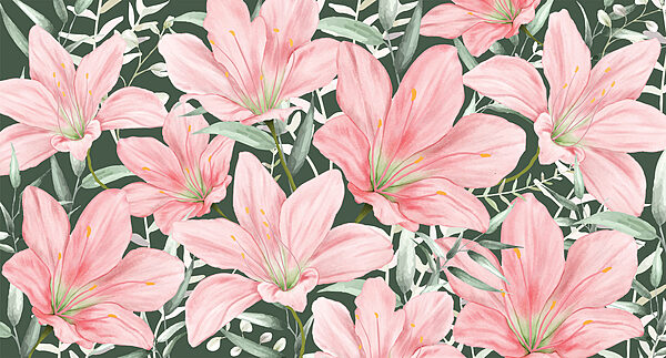 Motif de fleurs roses Motif de fleurs roses