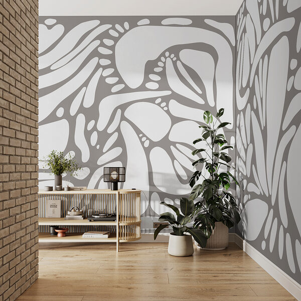 Motif blanc et gris Motif blanc et gris