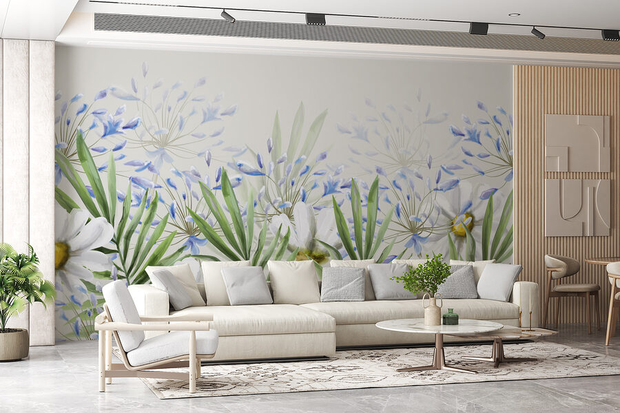 Gros plan sur des fleurs