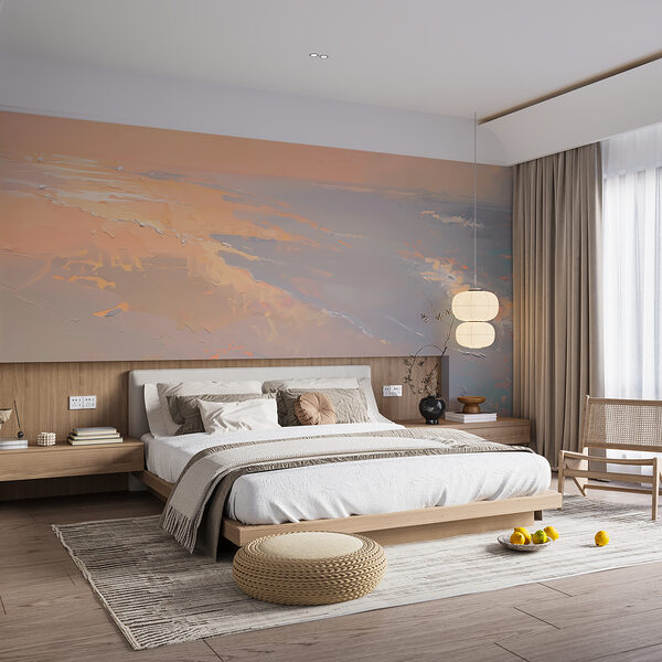 Gros plan sur une peinture Gros plan sur une peinture