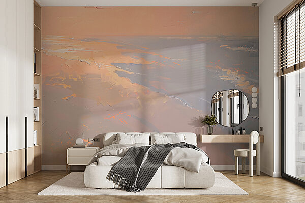 Gros plan sur une peinture Gros plan sur une peinture