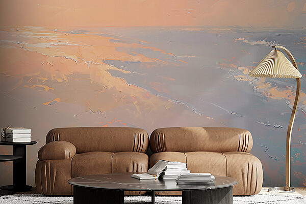Gros plan sur une peinture Gros plan sur une peinture