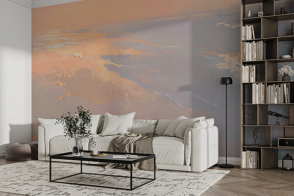 Gros plan sur une peinture Gros plan sur une peinture