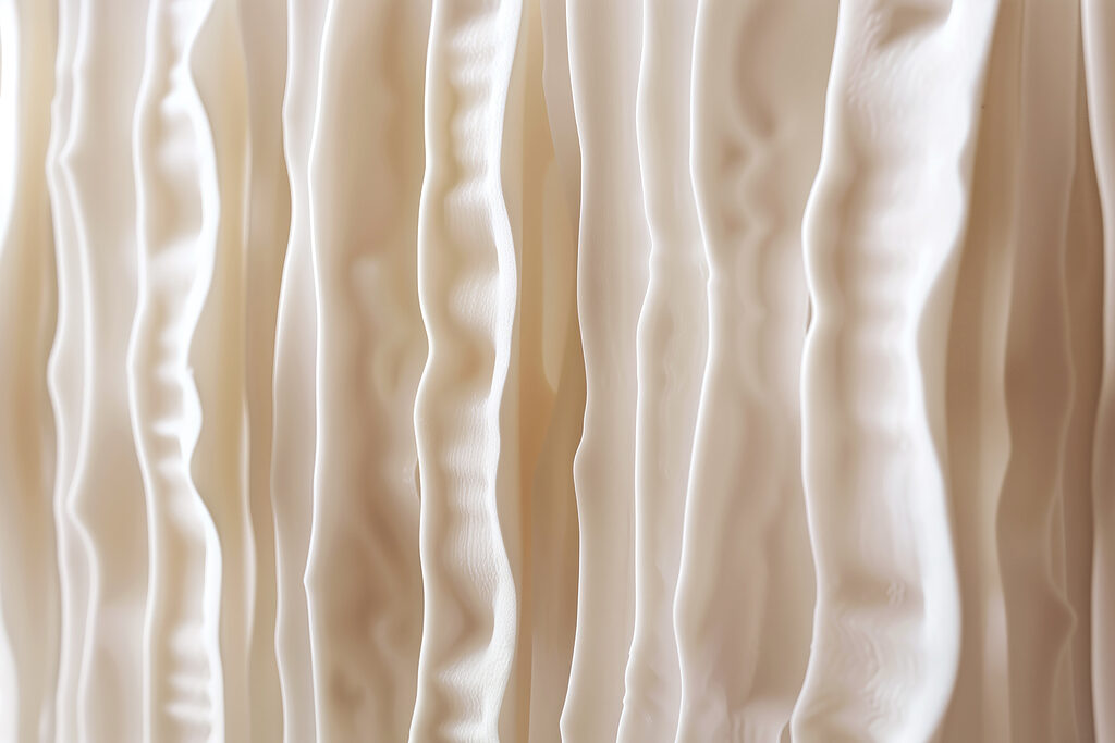 Gros plan d'une surface blanche Gros plan d'une surface blanche