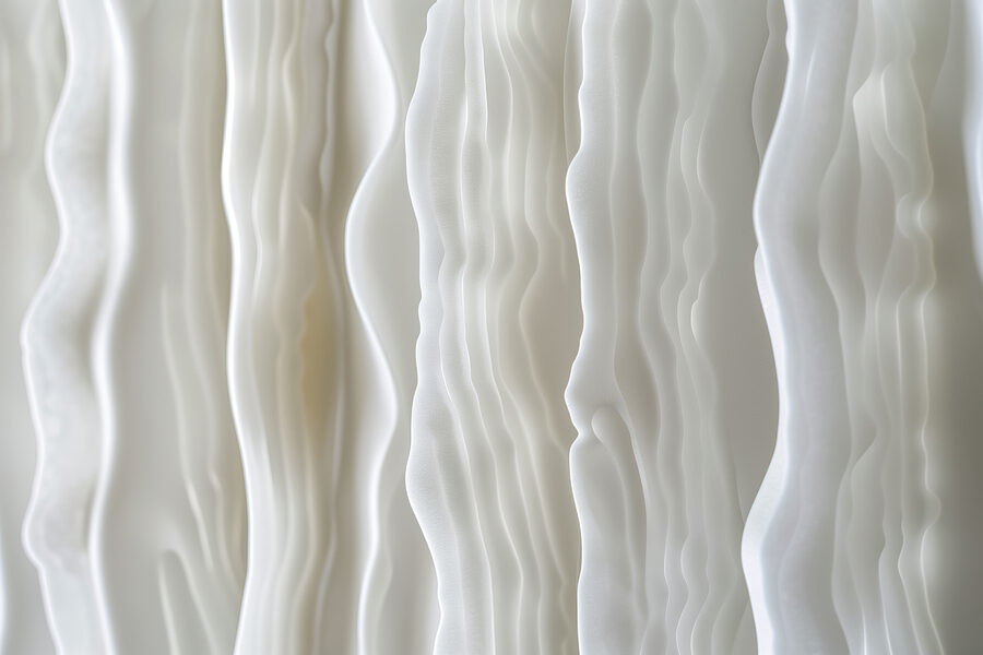 Gros plan sur des vagues blanches