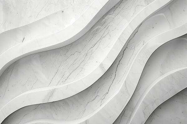 Mur de marbre blanc avec lignes Mur de marbre blanc avec lignes