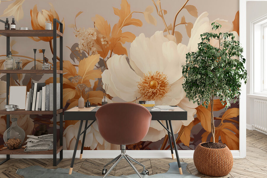 Gros plan sur des fleurs