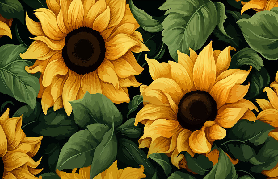 Gros plan sur des fleurs