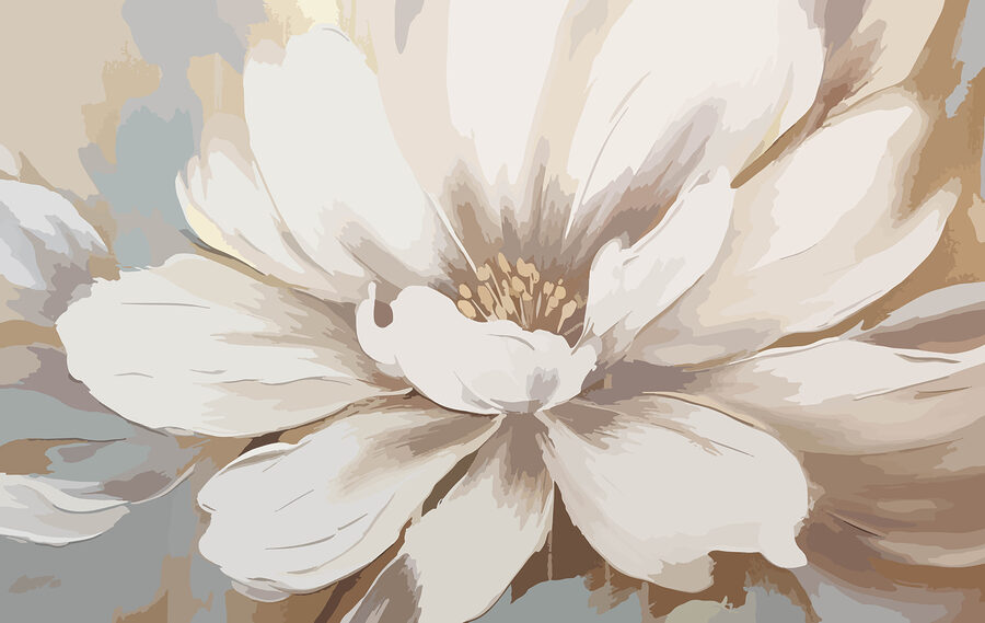 Gros plan sur une fleur