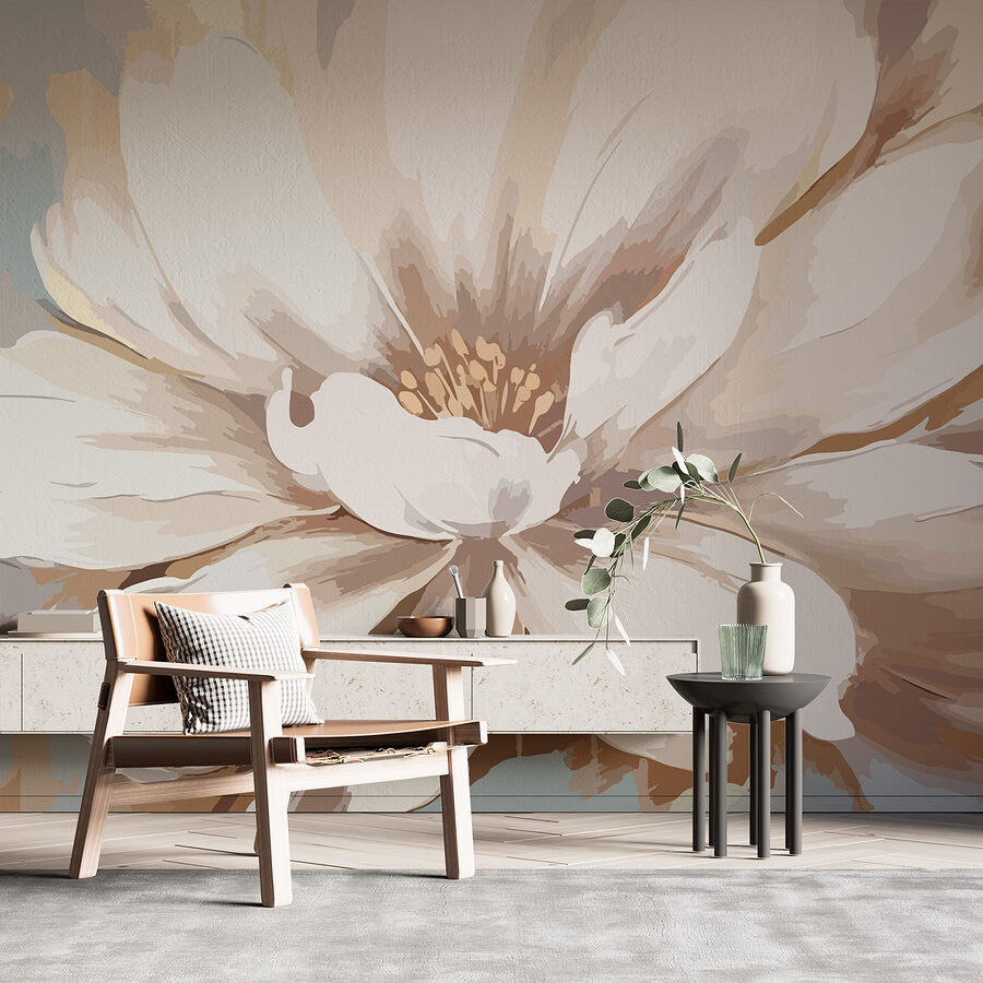 Gros plan sur une fleur