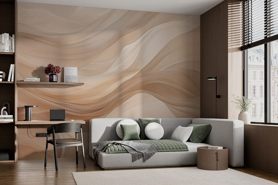 Papier peint Gros plan sur un tissu – Image 3