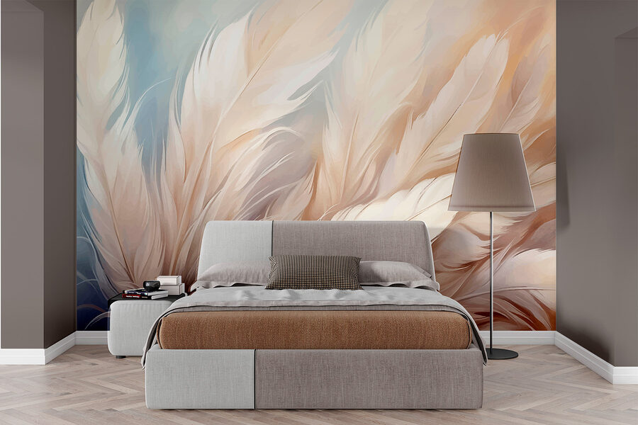 Gros plan sur les plumes