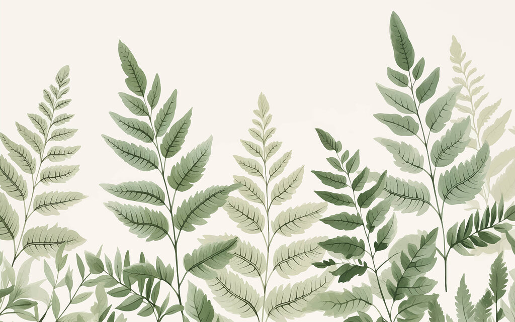 Groupe de feuilles vertes Groupe de feuilles vertes