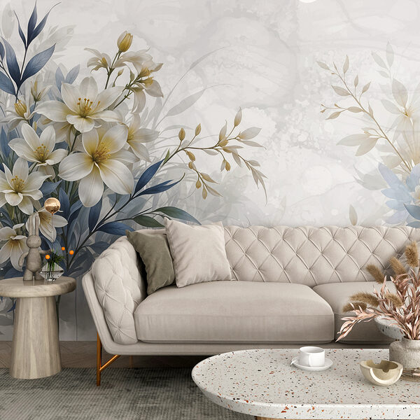 Peinture de fleurs et de feuilles Peinture de fleurs et de feuilles