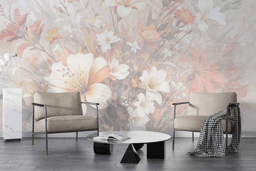 Gros plan sur des fleurs