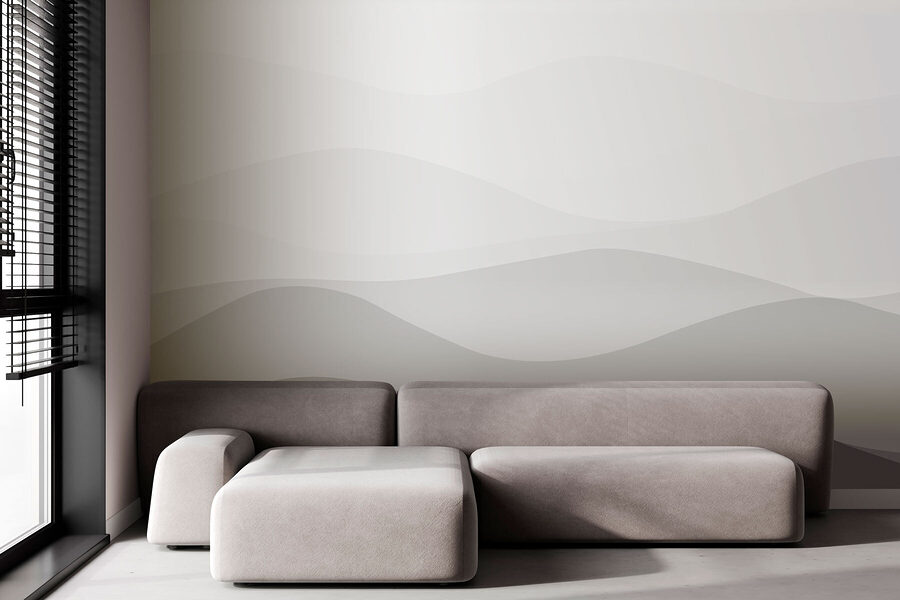 Fond gris et blanc