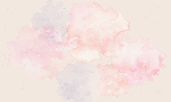 Gros plan sur une aquarelle Gros plan sur une aquarelle