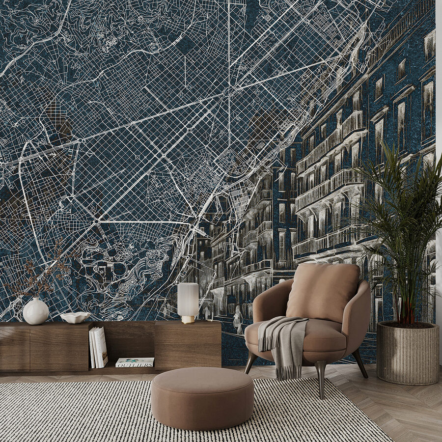 Carte d'une ville Carte d'une ville