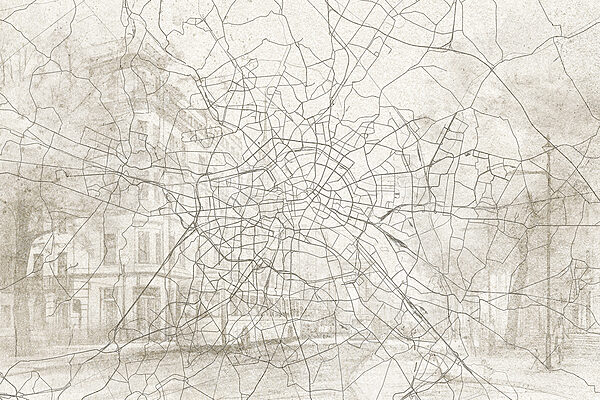 Carte d'une ville Carte d'une ville