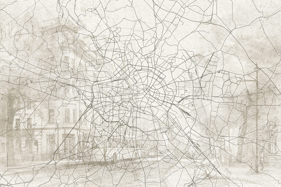Carte d'une ville