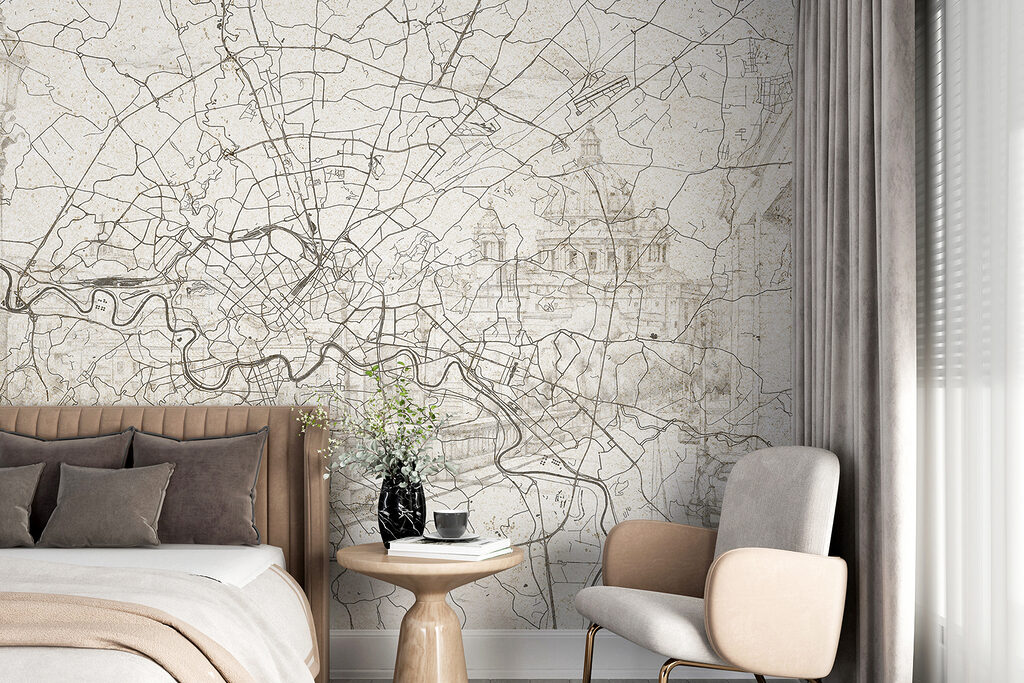 Map of a city