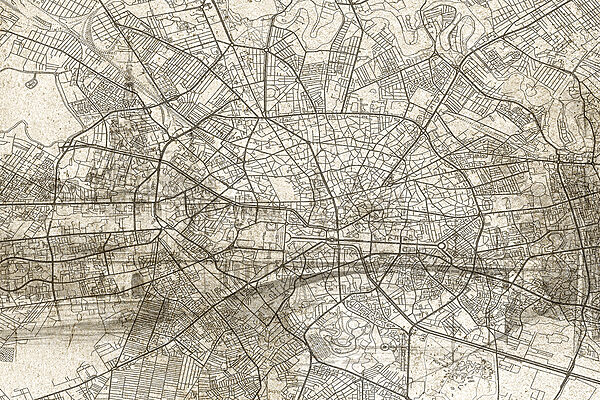 Carte d'une ville Carte d'une ville