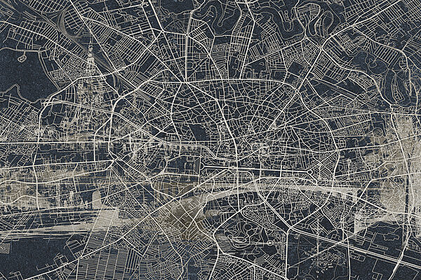 Carte d'une ville Carte d'une ville