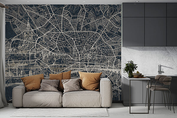 Carte d'une ville Carte d'une ville