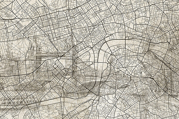 Carte d'une ville Carte d'une ville