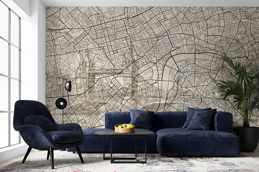 Carte d'une ville Carte d'une ville