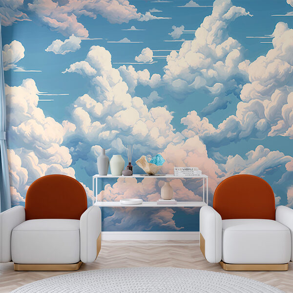 Ciel bleu avec nuages Ciel bleu avec nuages
