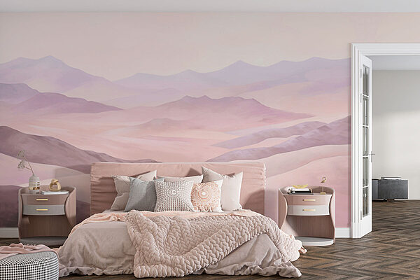 Paysage de collines et de montagnes w01691pib86r 600x400 - Paysage de collines et de montagnes