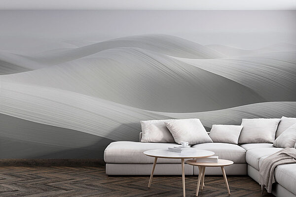 Paysage blanc et gris Paysage blanc et gris